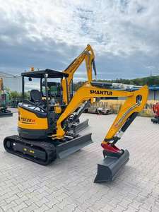 Miniexcavadora certificada 2.6ton pequeña excavadora sobre orugas SE26SR con alta eficiencia - Product Image 6