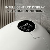 Toilette intelligente en forme d'œuf, toilette intelligente commerciale, toilette automatique à poser au sol, toilette autonettoyante intelligente
