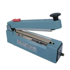 PFS-200M Manual hand impulse sealer with middle cutter
