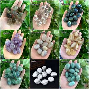 Pierres Roulées Naturelles de Guérison en Cristal, Colorées, Polies, 1,5-2 cm, pour la Décoration Intérieure (Vente en Gros) - Product Image 6