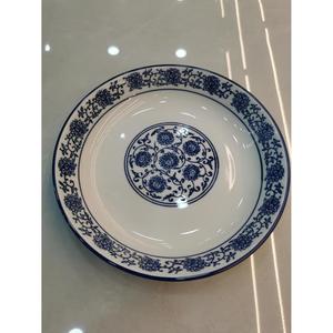 Ingrosso 8 Ciotole in ceramica bohémien blu e bianco Set di stoviglie in porcellana cinese per la fornitura di ristoranti OEM disponibili - Product Image 1