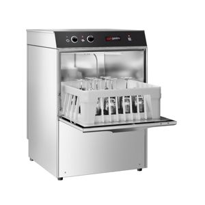Lave-verres manuel GGM Gastro - 2,97 kW - avec détergent, rinçage et pompe de vidange - Product Image 1
