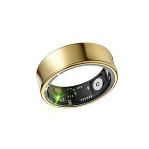 Sanvnet Sr05 Health Smart Ring 5atm Waterbestendig Zwart Goud Fitness Tracker Hartslag Bloed Zuurstof Slaap Afstand - Product Image 4