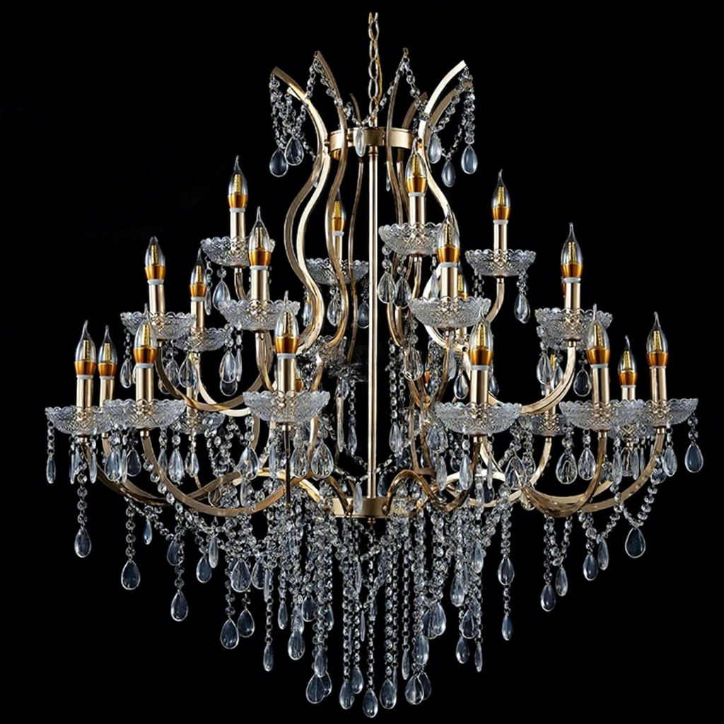 Iron Electroplated Venue Chandelier Ceiling Fan Light Stage Lamp Modern Kitchen Lighting Ceiling Wedding Bedroom Event Lights