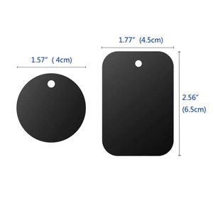 แผ่นยึดแม่เหล็ก 45X65 มม. แผ่นโลหะติดกาวสำหรับที่ยึดโทรศัพท์ - Product Image 2