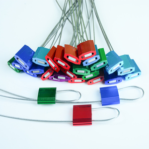 Hợp kim nhôm dây vận chuyển <span class=keywords><strong>container</strong></span> Cáp con dấu với RFID thép 1.8 mét - Product Image 1