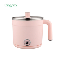 Pot électrique portable personnalisé de 1,5 L Pot chauffant pour cuisinière électrique multifonction pour auberge