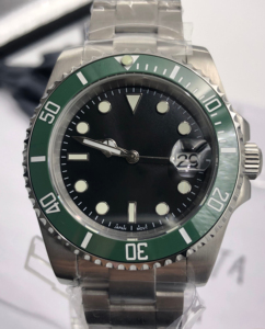 Montre pour homme avec mouvement NH35, boîtier de 40 mm, verre saphir, lunette en acier inoxydable, cadran lumineux, montre mécanique automatique - Product Image 4