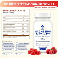 Suplemen Permen Kunyah SYC BIO Magnesium Glycinate untuk Relaksasi Malam Hari, Formula Penunjang Relaksasi, 60 Permen Kunyah Bebas Gula, Khusus