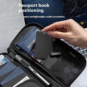 グローバルロケーター紛失防止カードデバイス GPSナビゲーション iOS対応 耐久性のあるプラスチック製ウォレットキーホルダー トラッカー 交換可能なキー - Product Image 5