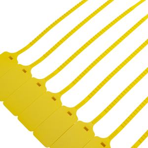 HS-PS60033 300 מ\\\"מ קוטר 3 מ\\\"מ צבעים בהתאמה אישית חותם אבטחה מפלסטיק עם לוגו חוזק מתיחה גבוה 400N - Product Image 1