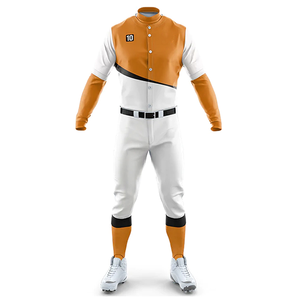 Conjunto de camiseta y pantalones de béisbol personalizados diseñados para máxima comodidad, movilidad y rendimiento durante el juego competitivo. - Product Image 5