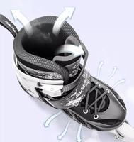 Taille réglable Skate Inline Roller Adult Skating Shoes 4 Wheels kids Skates