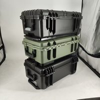 DPC112/DPC112-9/DPC111 Valise de transport pour équipement en plastique rigide de haute qualité avec mousse personnalisable
