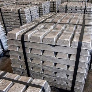Lingotes de Plomo, Zinc y Estaño Metálicos Puros 99.994% a Precio Económico, Lingotes de Metal No Aleado Secundario 99.9% Al - Product Image 1