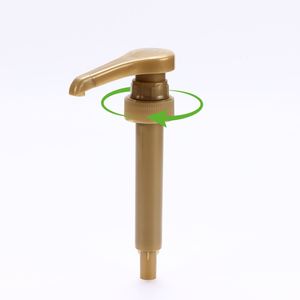 หัวปั๊มพลาสติก FUXI สำหรับขวดแบบขันเกลียว เติมได้ มีสีทอง ดำ ขาว - Product Image 4