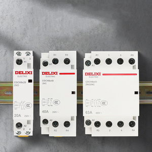 Contactor de CA Doméstico Delixi CDCH8s |   2P 4P 16A-63A |   Contactor Modular de 230V para Hogar Inteligente, Riel DIN - Product Image 2