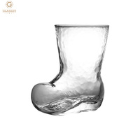Verres à bière en forme de botte de 380ml Bar créatif Mini bottes chope à bière verre à boire de couleur personnalisée