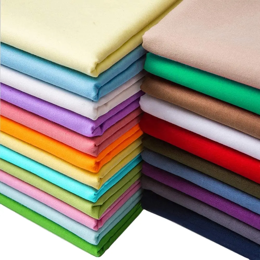 Wholesale Multi Color Organic 100% Cotton Satin Home and Hotel Bedding Fabric