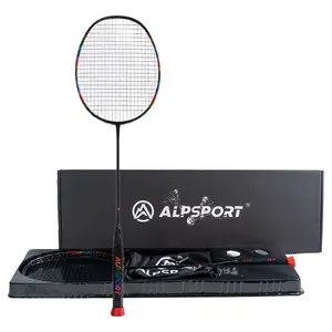 Alp Sport Badminton Racket 8U 65G 30LBS Hoge Standaard Kwaliteit Full Carbon Yone Badminton Racket Enkele Racket Voor Pro sport