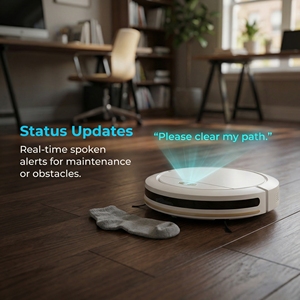 Aspirateur robot 3-en-1, aspiration puissante de 2700 Pa, nettoyage humide et sec, recharge automatique, aspiradora robot - Product Image 6