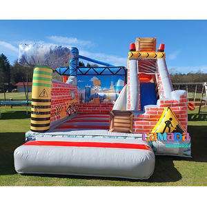 Nouvelle conception <span class=keywords><strong>de</strong></span> château gonflable <span class=keywords><strong>pour</strong></span> enfants, Baustellen Hpfburg, chantier <span class=keywords><strong>de</strong></span> construction, château gonflable avec souffleur - Product Image 1