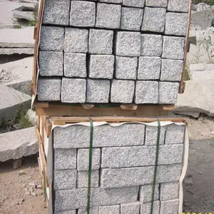 सस्ते चीनी ग्रेनाइट पत्थर घन कटौती करने के लिए आकार फ़र्श पत्थर भूनिर्माण के लिए