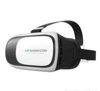 Casque VR SHINECON pas cher et de qualité, compatible myopie, lunettes de réalité virtuelle immersives HD, meilleures lunettes VR avec manette