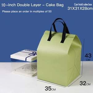 Sac isotherme personnalisé en non-tissé durable, grande capacité, sac à lunch isotherme robuste, sac isotherme jetable pour plats à emporter - Product Image 2