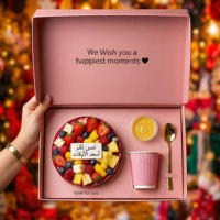 Boîte à brownies personnalisée avec logo, avec séparateur, pour pâtisserie, mini-boîte à gâteaux, emballage en carton pour pâtisserie