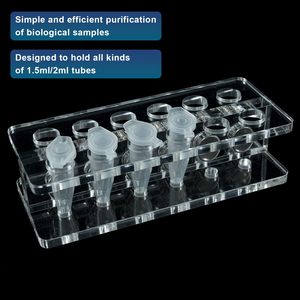 Estante Magnético Compacto de Vidrio Transparente XZ LAB para Tubos de 1.5ml, Resistencia Química, Protección IP55, Zhejiang, China - Product Image 3