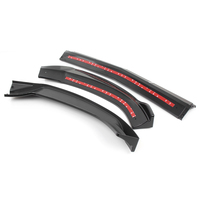 Diffuseur de becquet de lèvre de séparateur de pare-chocs avant de voiture ABS pour Mercedes pour Benz C Clsass W205 C250 C300 2015-2018 2019-2021
