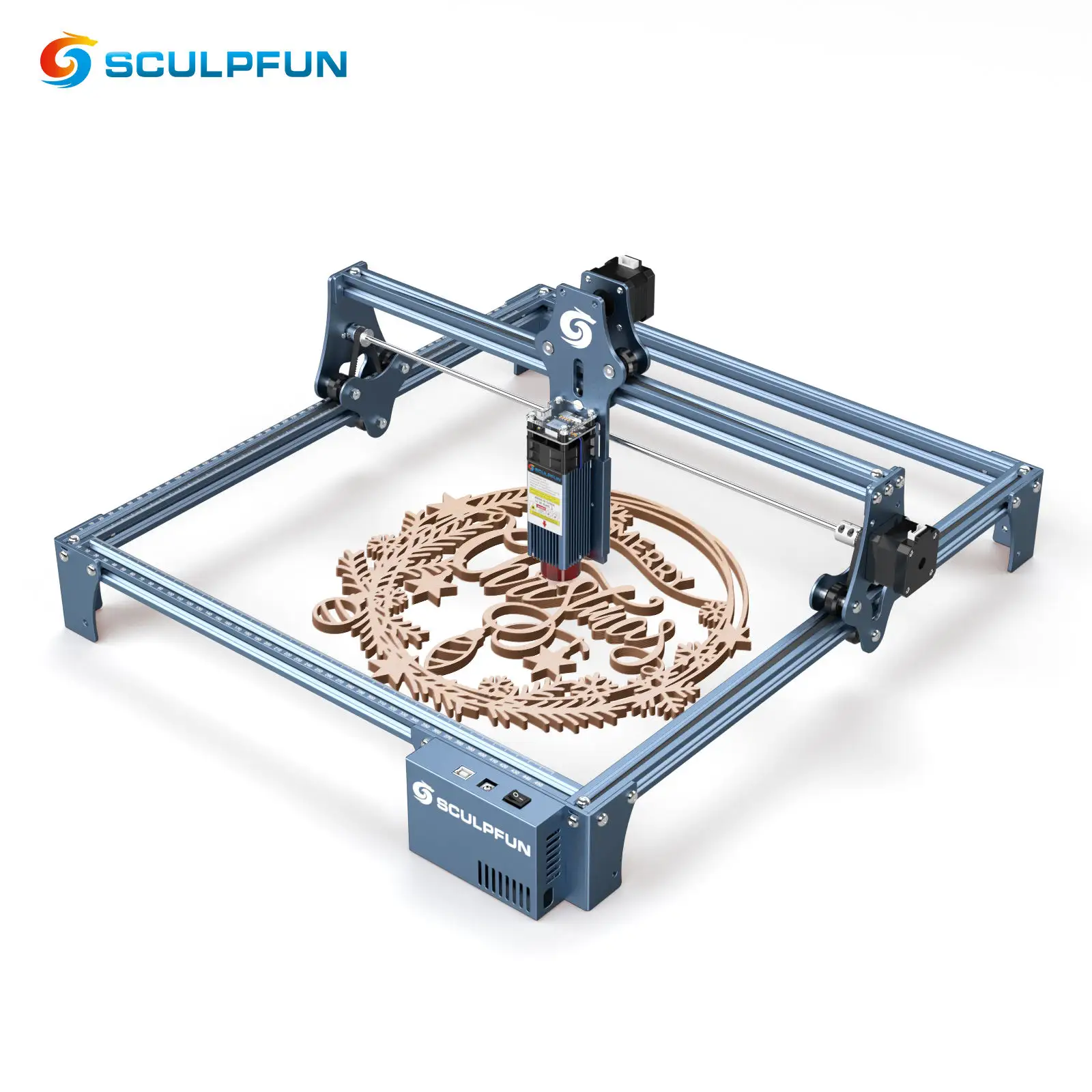 SCULPFUN S9 410x420mm engraving area Laser Gravur 90W CO2 laser effect laser marking machines