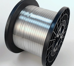 Fil plat en <span class=keywords><strong>cuivre</strong></span> nu de taille personnalisée 3.0mm * 0.5mm, <span class=keywords><strong>recuit</strong></span> doux pour moteur et harnais automobile - Product Image 2