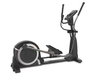 Machine elliptique commerciale d'intérieur avec système de résistance magnétique, cadre en acier, écran LCD, unisexe, pour entraînement aérobie et fitness - Product Image 1