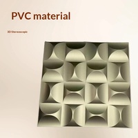Autocollant mural décoratif en PVC 3D résistant à l'humidité pour la réception d'hôtel