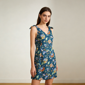 <span class=keywords><strong>Robe</strong></span> en twill de <span class=keywords><strong>soie</strong></span> imprimée bio pour femme, <span class=keywords><strong>fluide</strong></span>, élégante, légère, pour soirée, 100% <span class=keywords><strong>soie</strong></span> de mûrier, tenue de luxe douce - Product Image 1