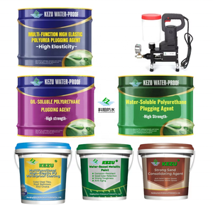 อีพ็อกซี่เหลว อีพ็อกซี่ใสสำหรับงานหล่อเรซิ่น ปลอดสารพิษ ไม่มีกลิ่น เรซิ่นสำหรับหลังคา Kezu Kz-010 สำหรับงานอุตสาหกรรม อาคาร คอนกรีต รอยแตก - Product Image 6