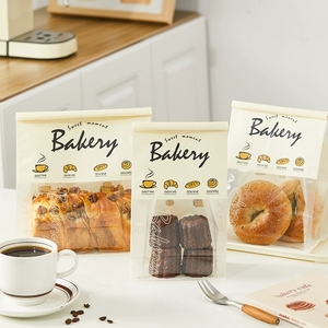 Bolsa de Papel para Panadería Resistente al Aceite con Logotipo Personalizado, Bolsa para Pan, <span class=keywords><strong>Bagel</strong></span>, Tostada, Bolsas de Papel Kraft para Pan Marrón, Bolsa con Ventana - Product Image 4