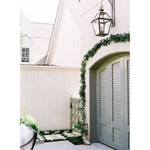 Puertas de <span class=keywords><strong>Garaje</strong></span> de Madera Arqueadas Automáticas Estilo Persianas de Madera para Casas, <span class=keywords><strong>Puerta</strong></span> Seccional Enrollable - Product Image 2