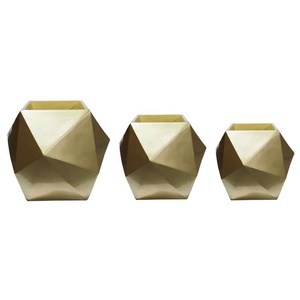 Vaso <span class=keywords><strong>da</strong></span> <span class=keywords><strong>giardino</strong></span> vaso quadrato in fibra di vetro oro Champaign vaso per la coltivazione di <span class=keywords><strong>vasi</strong></span> di fiori - Product Image 6