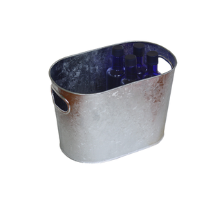 Jardinière décorative de jardin en métal avec couvercle en fer Nouveau design Jardinières galvanisées à chaud pour intérieur et extérieur - Product Image 2