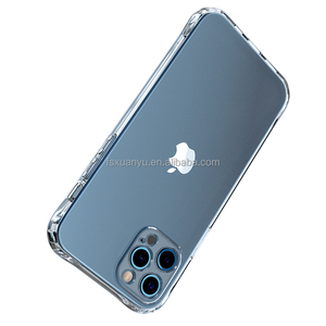 2.0MM กันกระแทกรุ่น2สำหรับ <span class=keywords><strong>Iphone</strong></span> ใหม่12 Pro Max กรณีโทรศัพท์มือถือฝาครอบใสกรณีโทรศัพท์มือถือ TPU สำหรับ <span class=keywords><strong>Iphone</strong></span> 12มินิ - Product Image 3