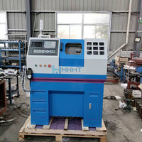 Mini tour CNC de précision CK0640 à rails rigides, machine d'usinage de métaux de haute qualité, tour CNC pédagogique