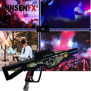 MINSENFX 2025 New Model DJ CO2 Jet Gun Machine RGB LED Changing Light Fog Gas <strong>Shoot</strong> Gun <strong>Cannon</strong> for Party Wedding Bar Show - Product Image 2