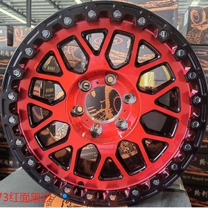 Jantes Gensole Custom <span class=keywords><strong>17</strong></span> pouces 9J Beadlock 4x4 KMC forgées 8x170 8x165.1 Jantes tout-terrain pour Ram 2500 Ford F250 - Product Image 3