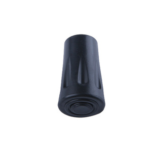 Funda de Goma para Bastón de Senderismo, Color Negro, Tamaño Estándar, Antideslizante, Accesorios para Bastones de Senderismo - Product Image 1