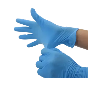 China Großhandel Custom Multifunktion ale Nitril handschuhe Elektronische Industrie Arbeit Sicherheit Gummi handschuhe guantes de nitrilo 8 micras