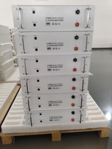 แบตเตอรี่แบบแร็ค 51.2V 200Ah ความจุ 10.24 กิโลวัตต์ชั่วโมง แบบเรียงซ้อนได้ ลิเธียม พร้อมระบบ Smart BMS รองรับ RS485 51.2V200Ah - Product Image 4