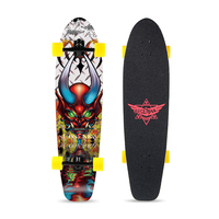 Planche de danse en bois d'érable freestyle, 39 pouces, personnalisée, longboard complet, vente en gros, livraison gratuite